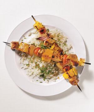 Pork & Pineapple Kebabs