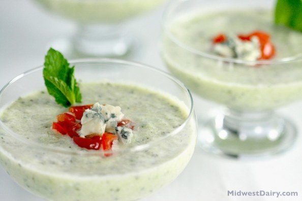 Cucumber Leek Soup