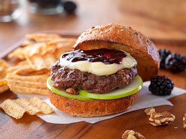 fruit and nut burgers