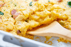 Ham Cheese Breakfast Casserole